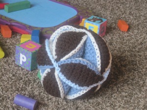 Crocheted Amish Puzzle Ball